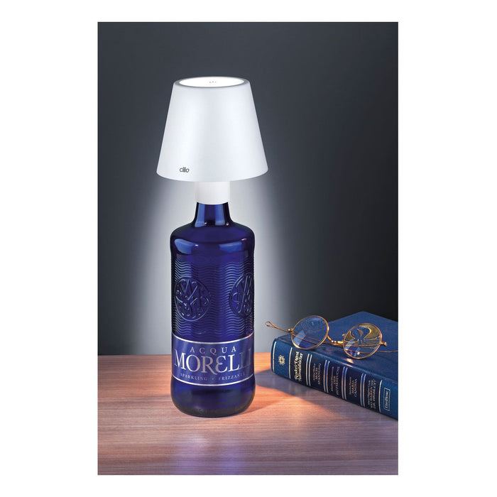 Cilio LED-Flaschenlampe LUCE weiß