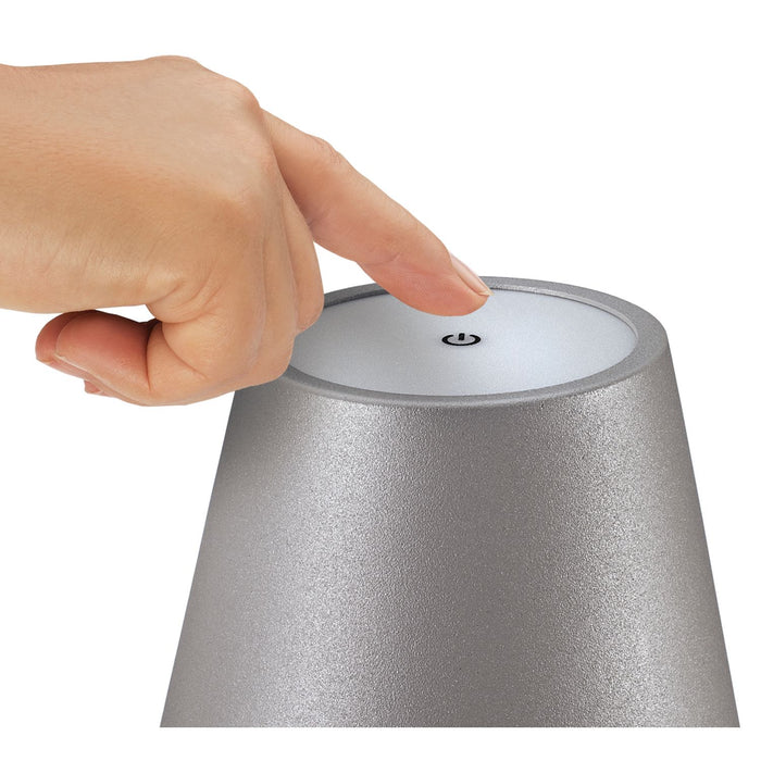 Cilio LED-Flaschenlampe LUCE weiß