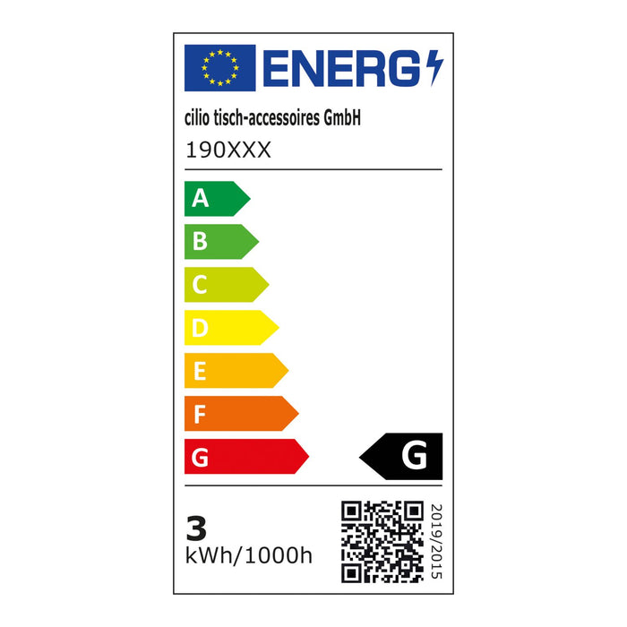 Cilio LED-Flaschenlampe LUCE weiß