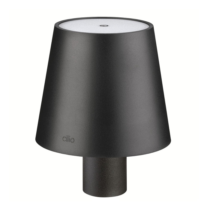 Cilio LED-Flaschenlampe LUCE schwarz