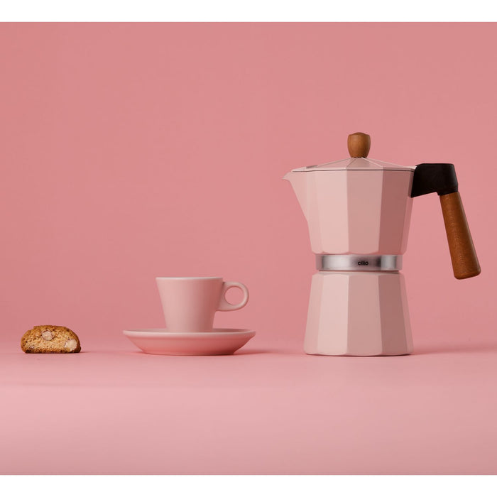 CILIO Espressotasse NAPOLI rosa