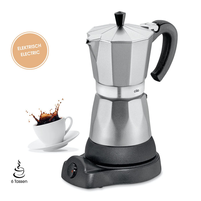 Cilio Espressokocher CLASSICO 6T, elektrisch