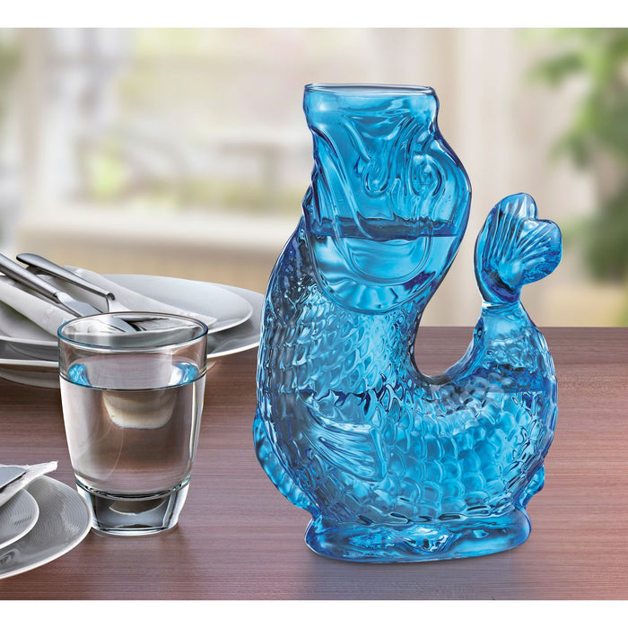 Cilio Wasserkaraffe NEMO blau