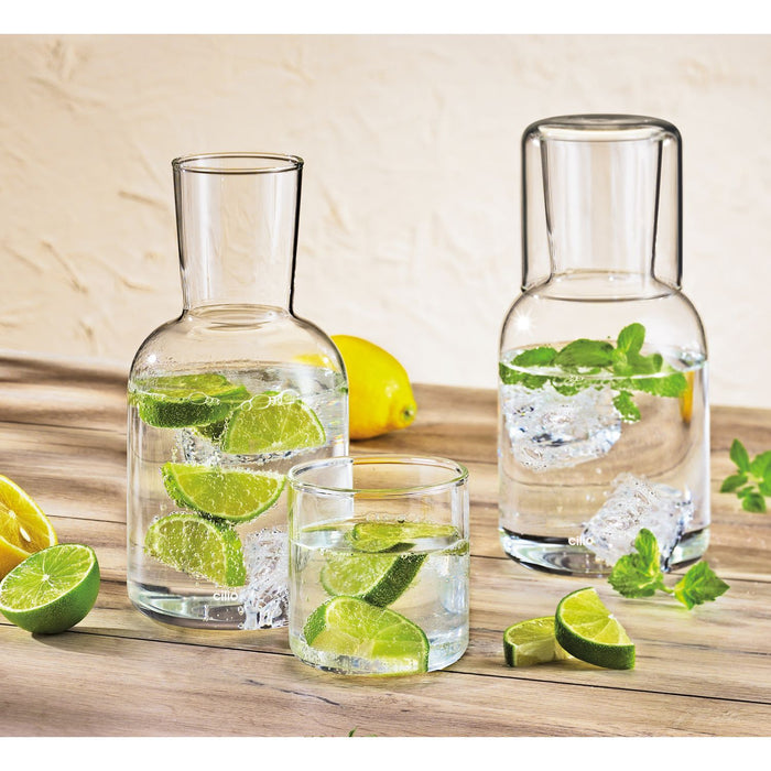 CILIO Wasserkaraffe mit Trinkglas LORENZO