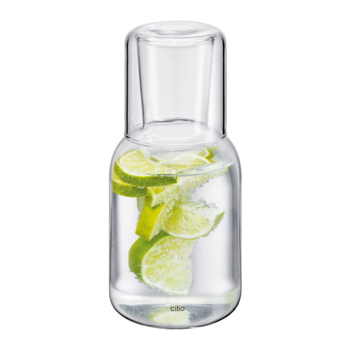 CILIO Wasserkaraffe mit Trinkglas LORENZO