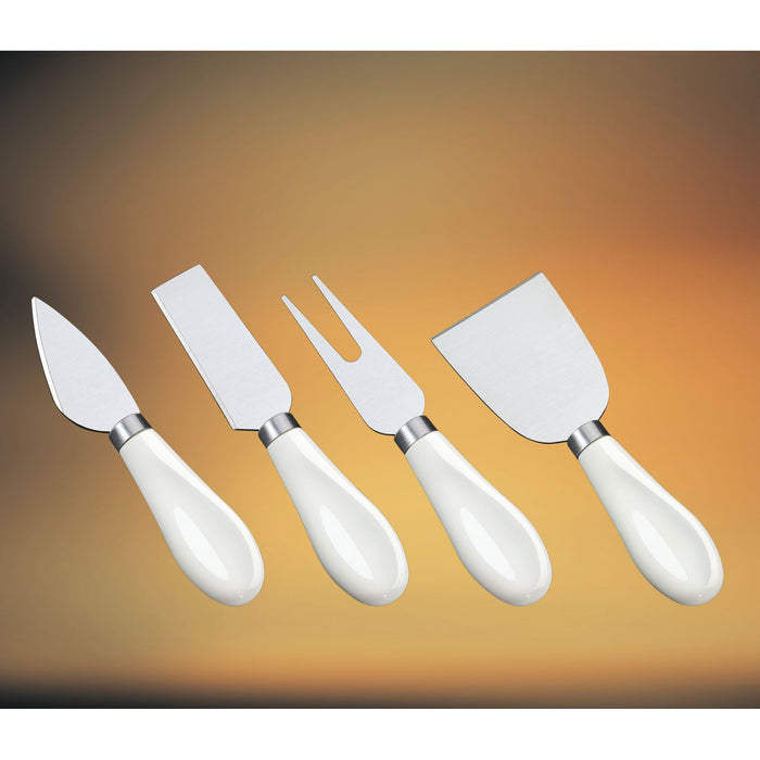 Cilio Käsemesser-Set Porzellan 4-tlg.