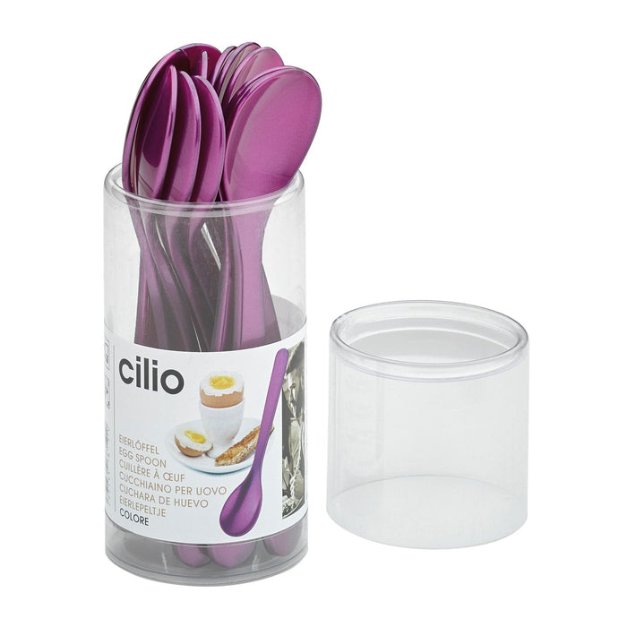 Cilio Eierlöffel COLORE lila