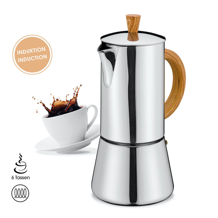 Cilio Espressokocher FIGARO 6T, Olive