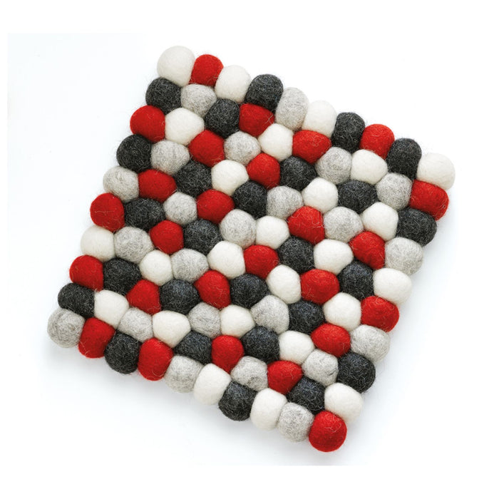 Cilio Untersetzer LANA ROSSO quadratisch