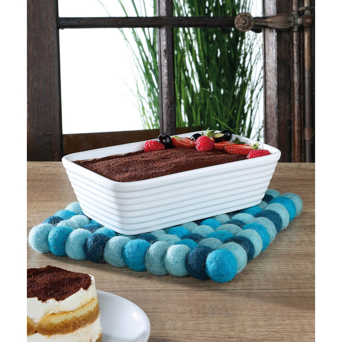 Cilio Untersetzer LANA AZZURRO quadratisch