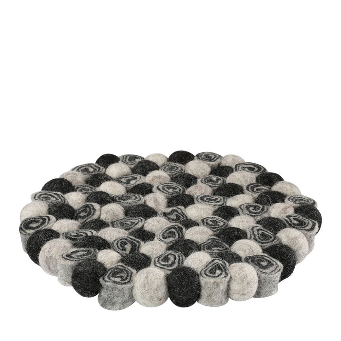 cilio tisch-accessoires Untersetzer Lana Antracite rd