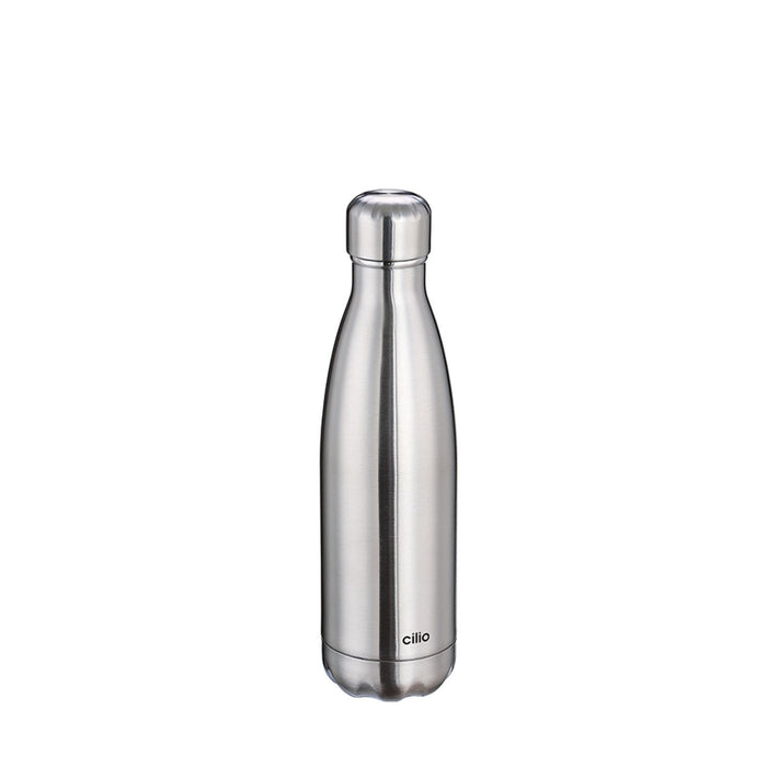 Cilio Isoliertrinkflasche ELEGANTE 500 ml Edelstahl