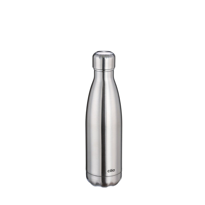 Cilio Isoliertrinkflasche ELEGANTE 500 ml Edelstahl