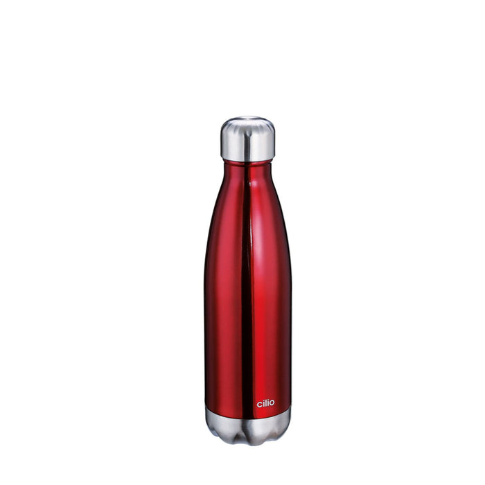 Cilio Isoliertrinkflasche ELEGANTE 500 ml rot