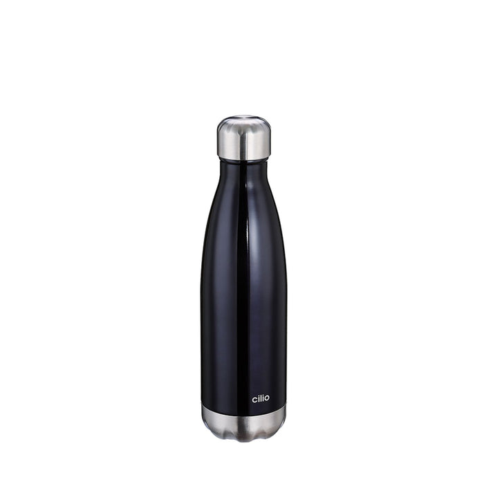 Cilio Isoliertrinkflasche ELEGANTE 500 ml schwarz