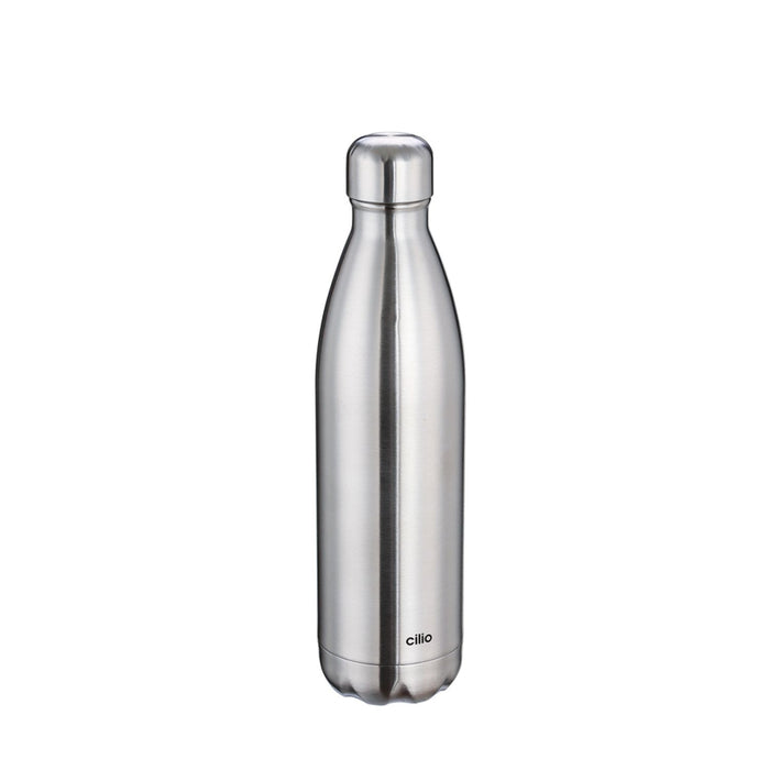 Cilio Isoliertrinkflasche ELEGANTE 750 ml Edelstahl