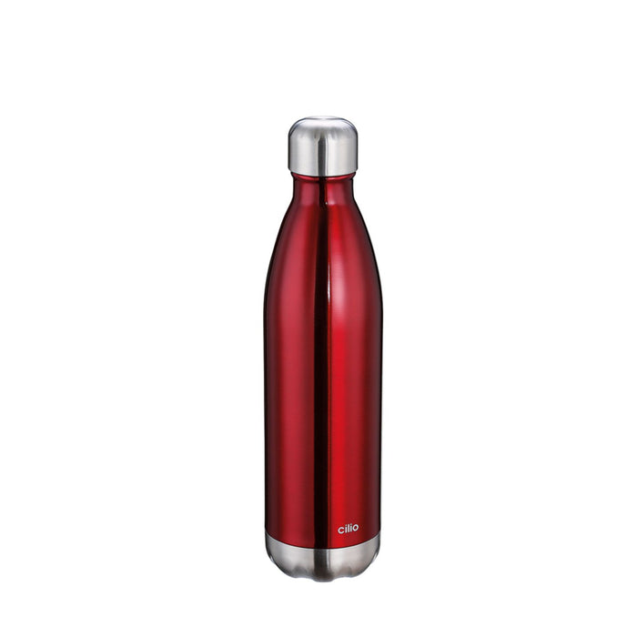 Cilio Isoliertrinkflasche ELEGANTE 750 ml rot
