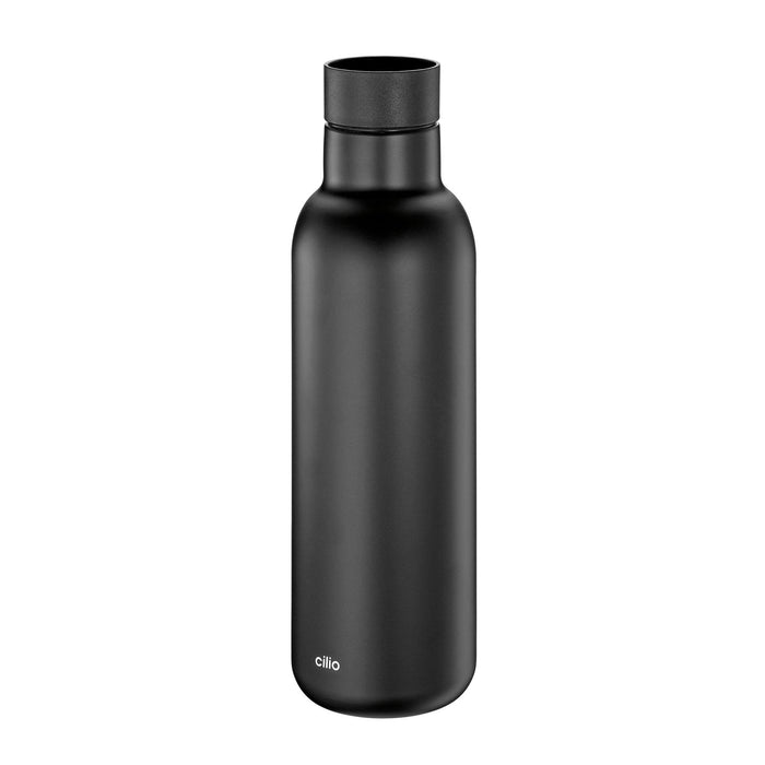 Cilio Isoliertrinkflasche DELUXE 450 ml schwarz matt