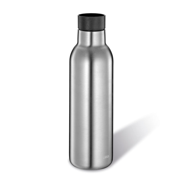 Cilio Isoliertrinkflasche DELUXE 450 ml Edelstahl