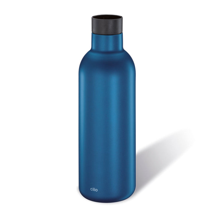 Cilio Isoliertrinkflasche DELUXE 650 ml blau matt
