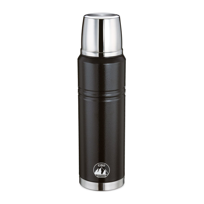 Cilio Isolierflasche MONTE 1 L schwarz