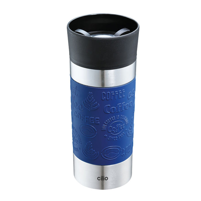 Cilio Isoliertrinkbecher VIAGGIO 360 ml blau