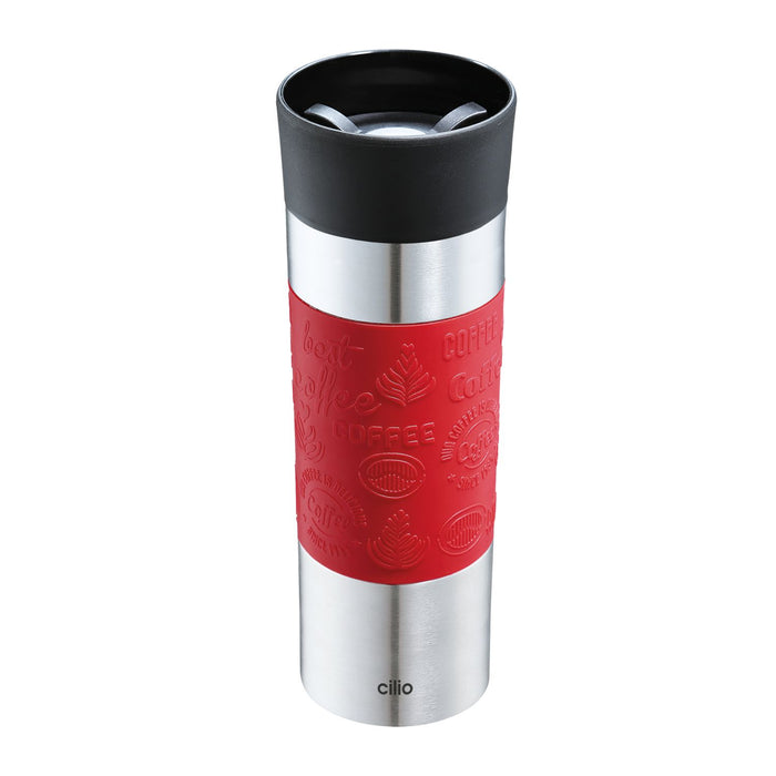 Cilio Isoliertrinkbecher VIAGGIO 500 ml rot
