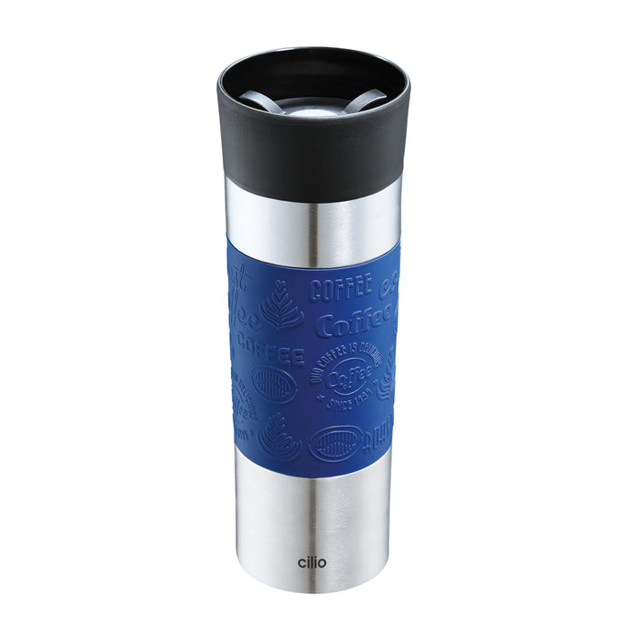 Cilio Isoliertrinkbecher VIAGGIO 500 ml blau