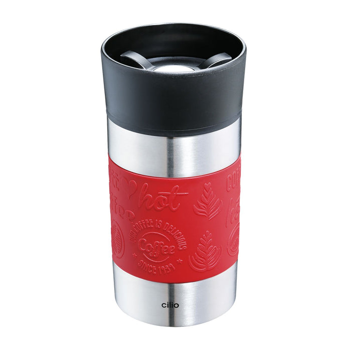 Cilio Isoliertrinkbecher VIAGGIO 300 ml rot