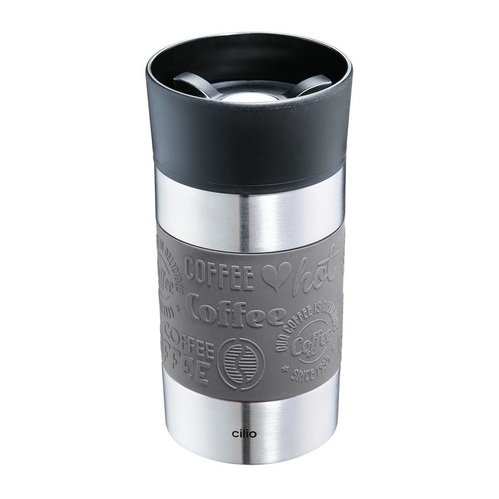 Cilio Isoliertrinkbecher VIAGGIO 300 ml grau