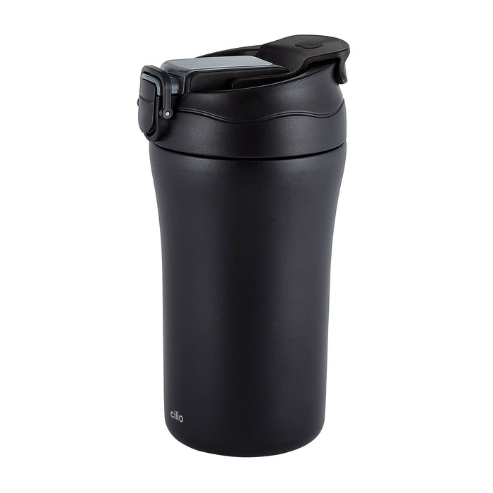 CILIO Isoliertrinkbecher DOPPIO 400 ml nero