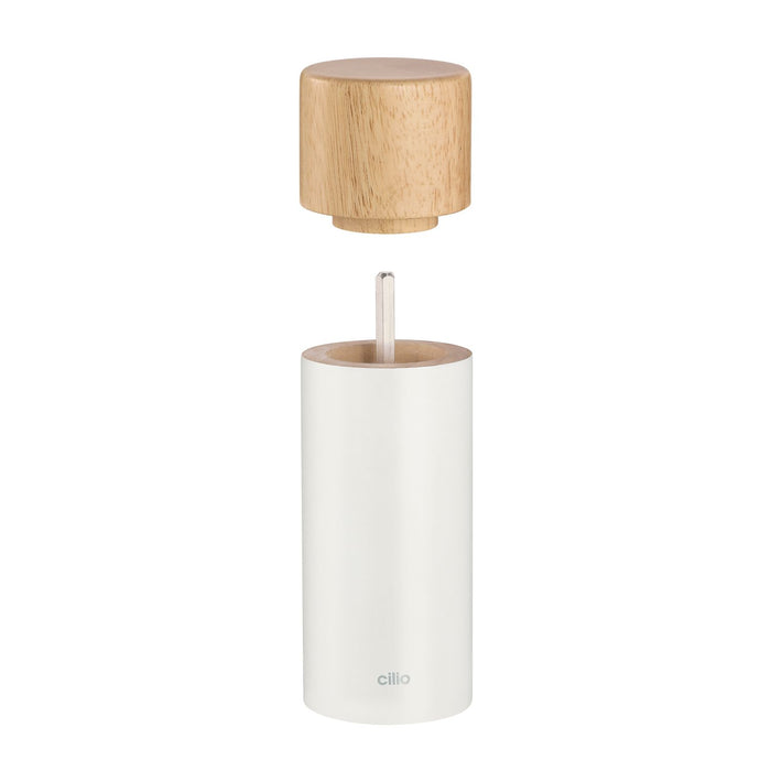 Cilio Pfeffermühle oder Salzmühle CALABRIA weiß