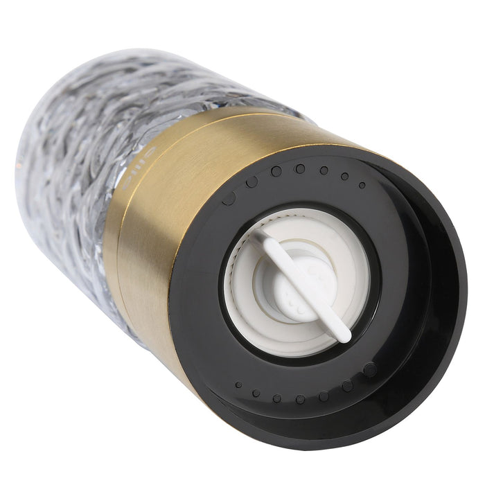 Cilio Pfeffermühle oder Salzmühle CRISTALLO gold