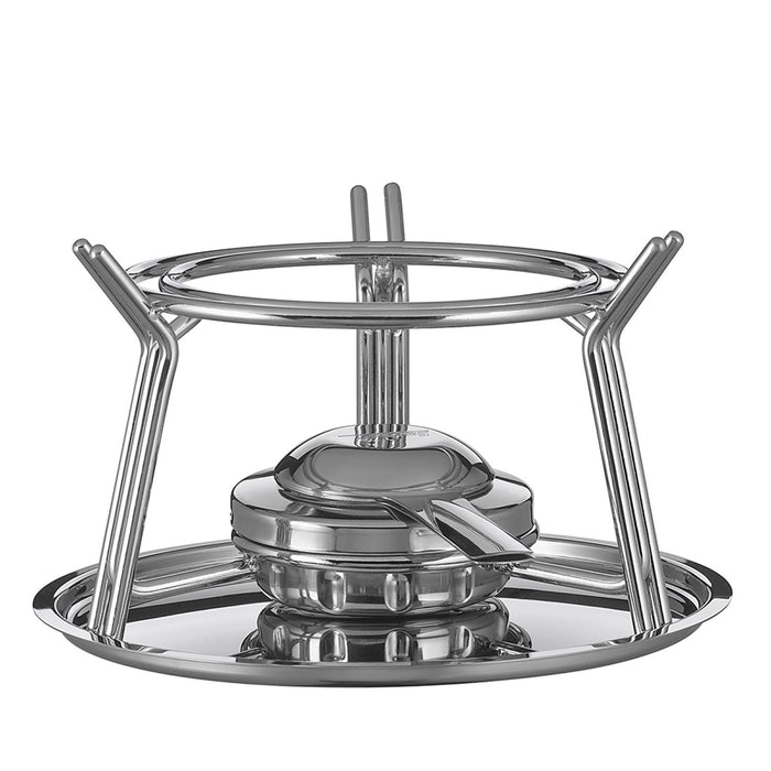 SPRING Fondue-Garnitur ALUMINIUM INDUKTION schwarz 23 cm