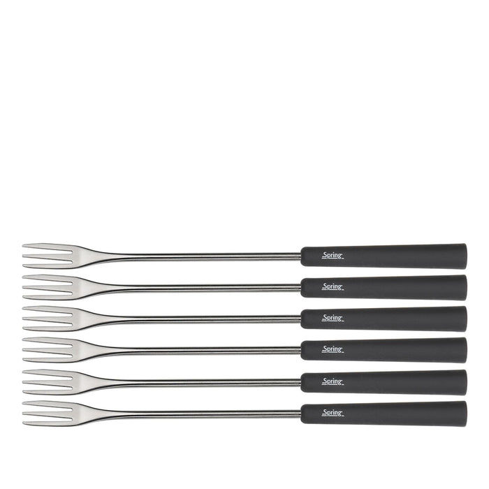 SPRING Fondue-Garnitur ALUMINIUM INDUKTION schwarz 23 cm
