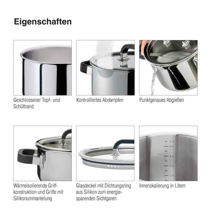 SPRING Topf-Set FUSION2+ 4-teilig