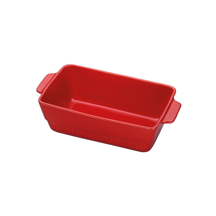 SPRING Auflaufform CHALET rechteckig 28,5 x 15 cm rot