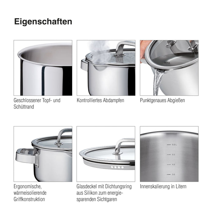 SPRING Topf-Set FINESSE2+ 4-teilig