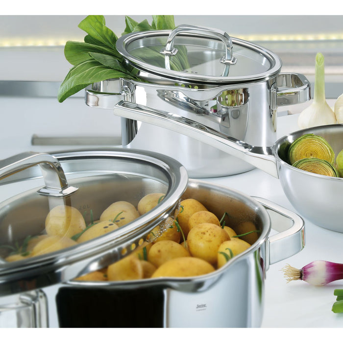SPRING Bratentopf mit Glasdeckel FINESSE2+ 24 cm