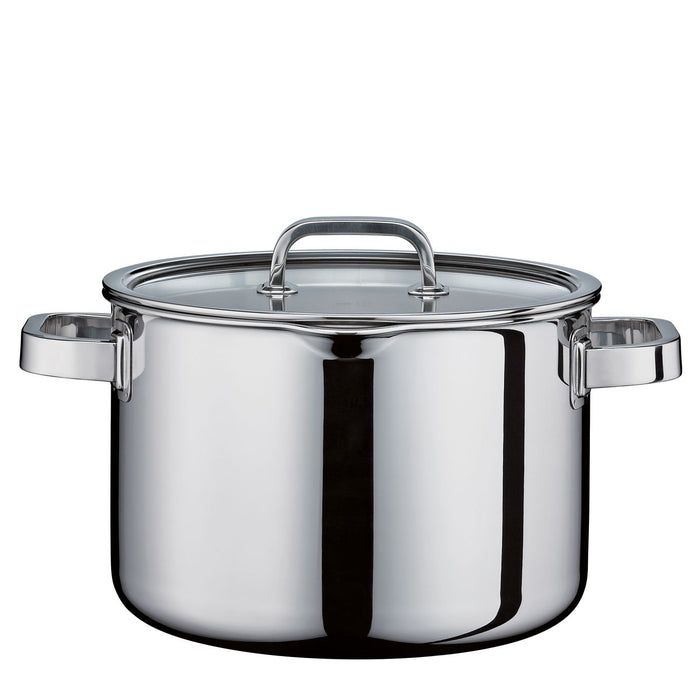 SPRING Kochtopf hoch mit Glasdeckel FINESSE2+ 24 cm