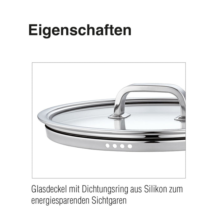 SPRING Glasdeckel FINESSE2+ 16 cm