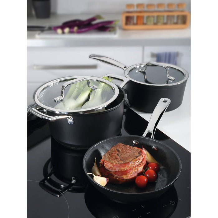 SPRING Stielkasserolle Glasd. MERIDIAN INTENSE PRO 18 cm