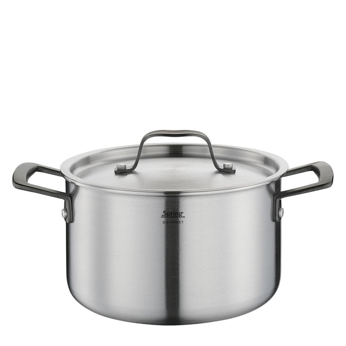 SPRING Kochtopf GOURMET 20 cm schwarz