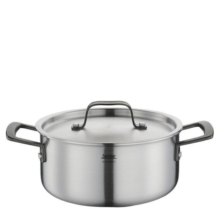 SPRING Bratentopf GOURMET 20 cm schwarz