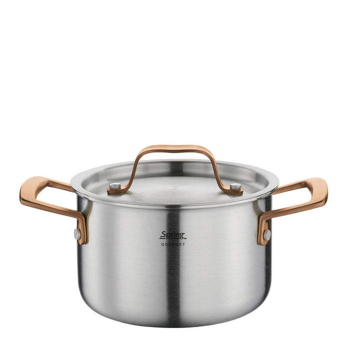 SPRING Kochtopf GOURMET 16 cm roségold