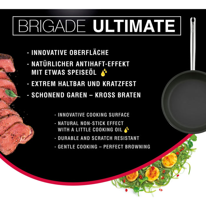SPRING Servierpfanne XL BRIGADE ULTIMATE 24 cm