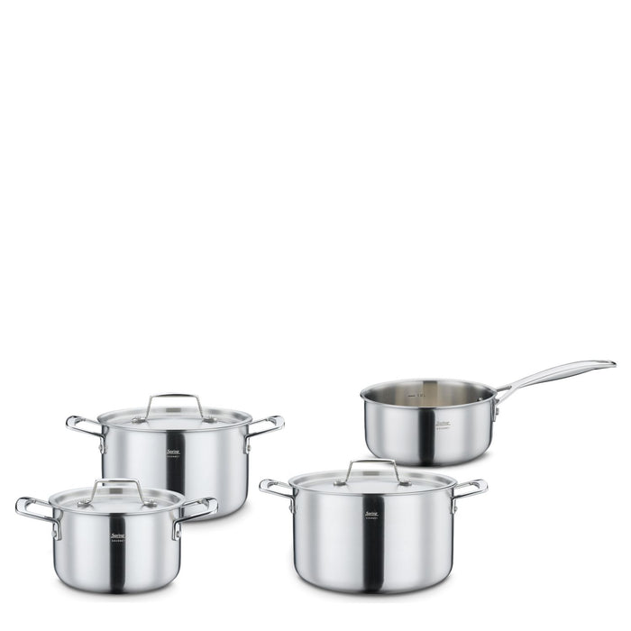 SPRING Topf-Set GOURMET 4-teilig, mit Stielkasserolle