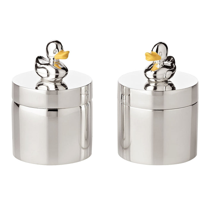 EDZARD Dose Ente 2er Satz H 5 cm