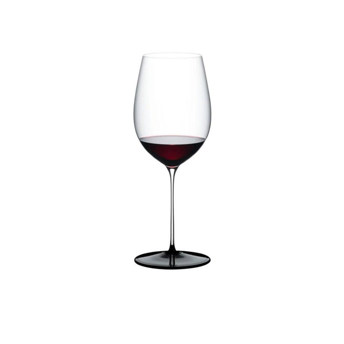 RIEDEL Fatto A Mano Black Tie Tasting Set - Schwarze Bodenplatte