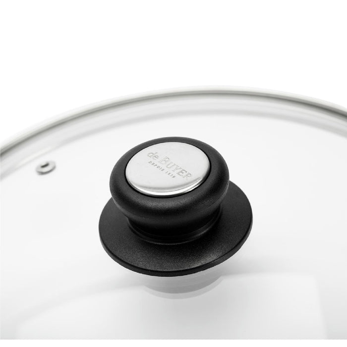 De Buyer GLASDECKEL MIT BAKELITGRIFF Ø 28 CM
